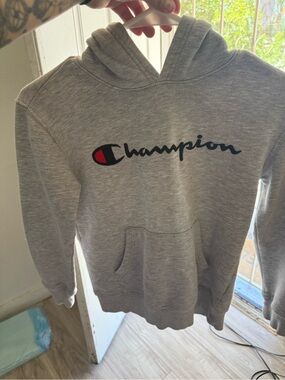 Boys champion hoodies size 8